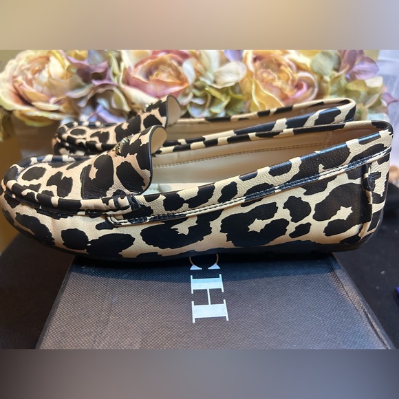 Coach Women's Marley Leopard Print Driver size 5 - Picture 6 of 11